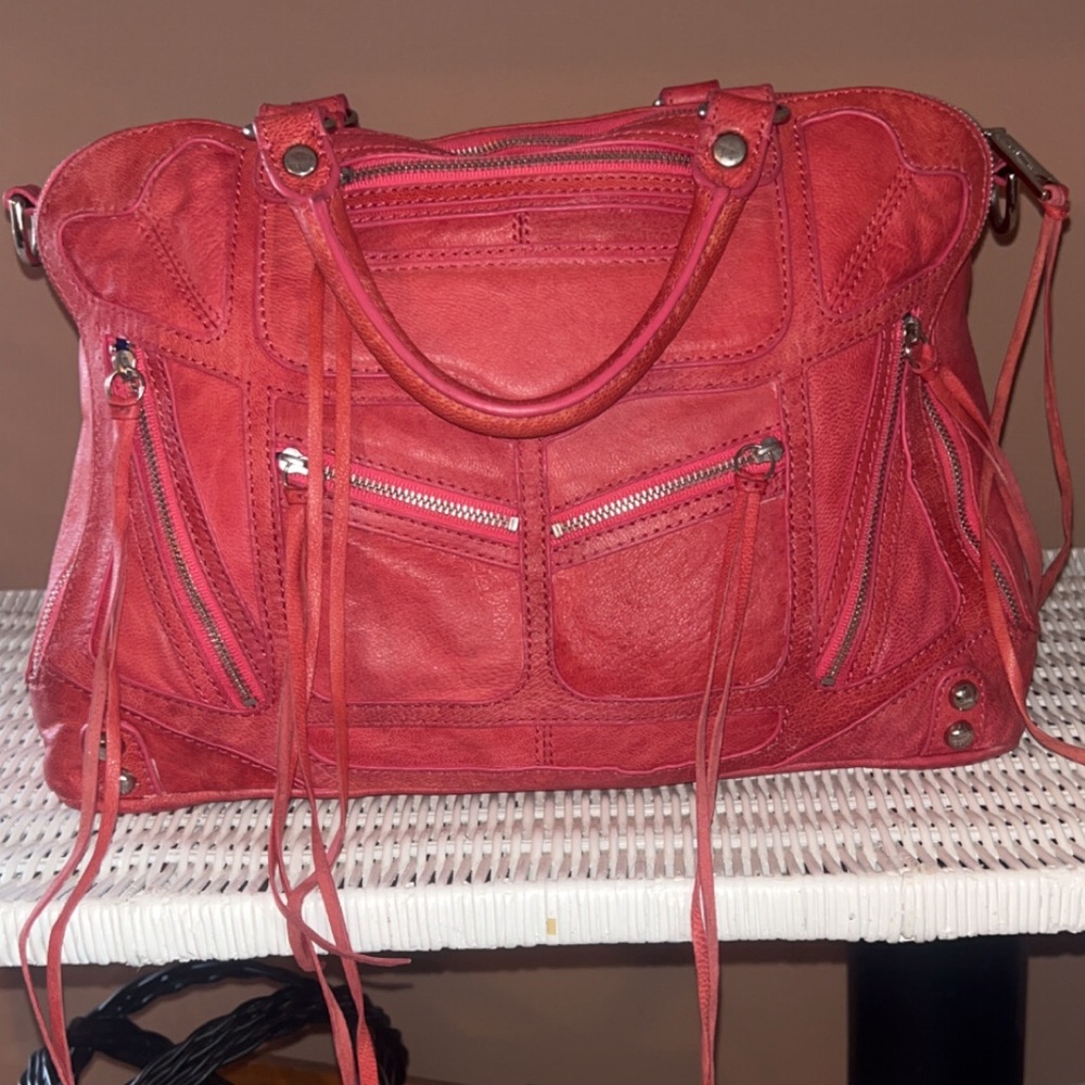 Rebecca Minkoff Pink Tri-zip